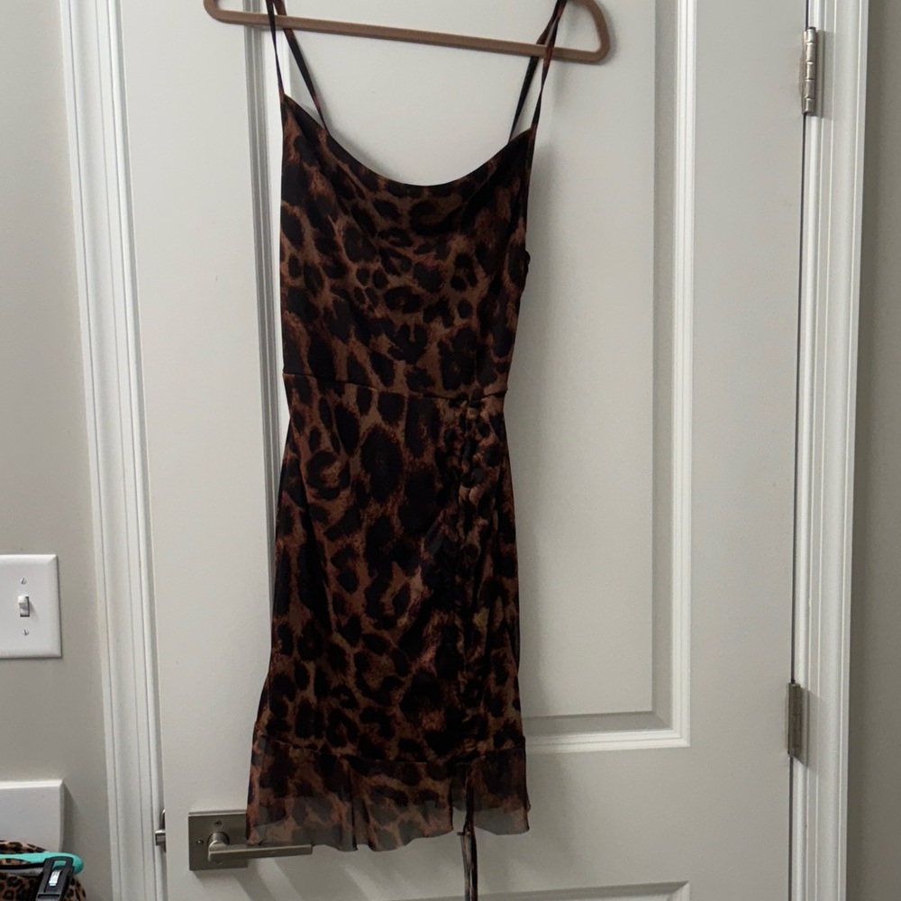 PrettyLittleThing Leopard Print Dress